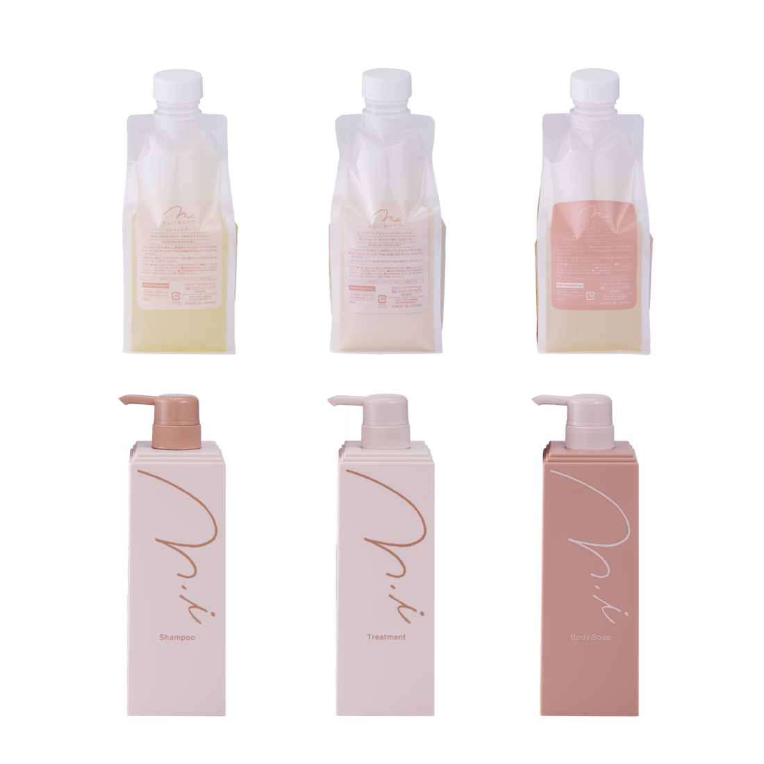 ｍ．ｉ　ヘア&amp;ボディケアセット（6点セット）